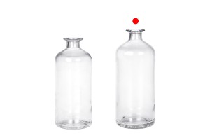 Bouteille cylindrique en verre de 700 ml pour boissons alcoolisées-3