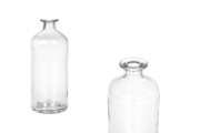 Bouteille cylindrique en verre de 700 ml pour boissons alcoolisées