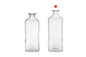 Bouteille cylindrique en verre de 700 ml pour boissons alcoolisées-εικόνα_σύνθεση