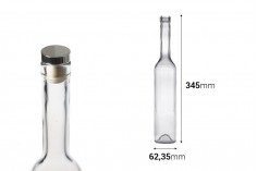 Bouteille en verre de 500 ml pour l'ouzo et les boissons alcoolisées