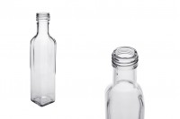 Glass bottle 250 ml (Marasca) PP 31.5 - 35 pcs
