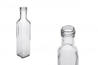 Glasflasche 250 ml (Marasca) PP 31,5