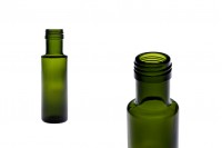 Glass bottle 100 ml (Dorica) PP 31.5 in green color - 63 pcs