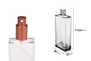 Flacon de parfum en verre de 50 ml (18/415)-2