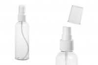 100ml PET bottle with spray pump for  slightly fat-texture fluids - available in a package with 12 pieces