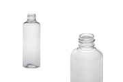 Botiglia da 100 ml in plastica trasparente PP20 - 12 pz