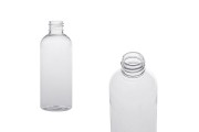 Flacon 100 ml plastic transparent PP20 - 12 buc