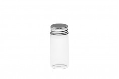 Bottigliette di vetro da 30 ml con tappo in alluminio e in confezione da 12 pezzi