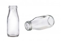 Glass bottle 300 ml (with a squared body)