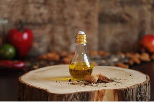 Bouteille en verre en forme de lampe spéciale 100 ml - sans bouchon-7