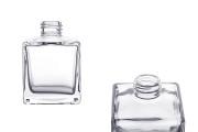 Square glass bottle 200 ml PP28 - also suitable for air freshener