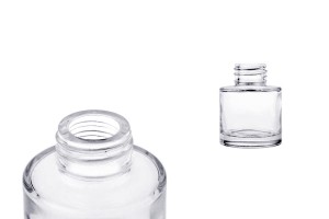 Bouteille en verre cylindrique 50 ml PP 28-εικόνα_προϊοντική