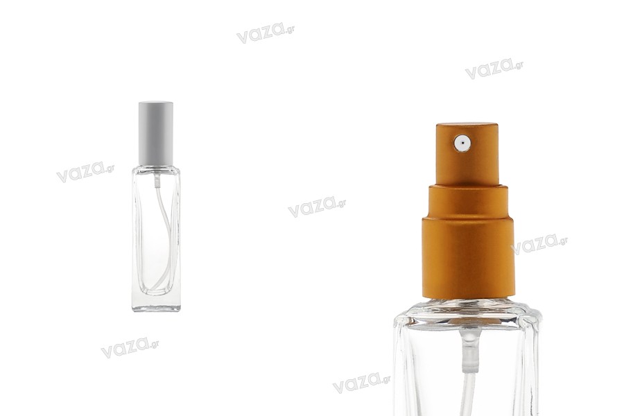 con coperchi argentati confezione da 30 Flaconi in vetro trasparente da 20 ml 