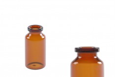15ml amber glass vial for pharmaceuticals - available in a package with 12 pcs
