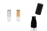 3ml glass perfume atomizer with aluminum cap