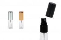 5ml glass perfume atomizer with aluminum cap