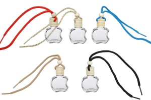 Autoparfümflasche 10 ml Apfel mit Holzkappe und Stopfen - 25 Stk-εικόνα_προϊοντική