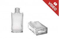 30ml grid glass pineapple texture perfume bottle (18/145)
