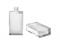 50ml grid glass pineapple texture perfume bottle (18/415)