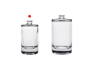 Glass perfume glass bottle 50 ml  with crimp neck 15 mm-5