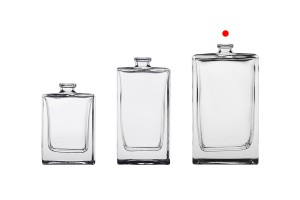 Perfume glass bottle 100 ml with crimp neck - 15 mm-6