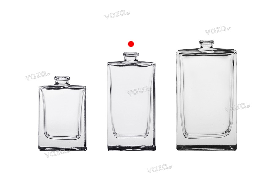 Perfume glass bottle 50 ml with crimp neck - 15 mm