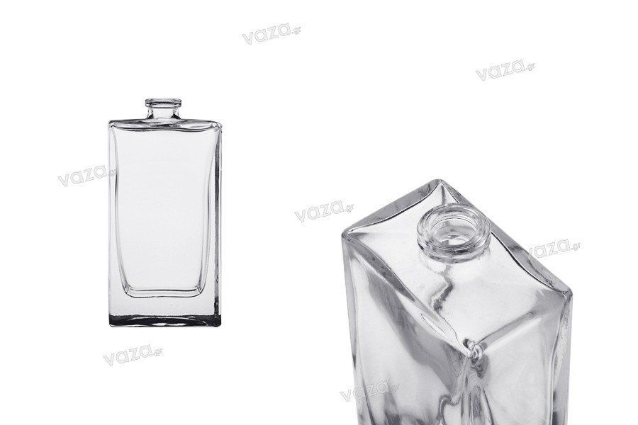 Perfume glass bottle 50 ml with crimp neck - 15 mm