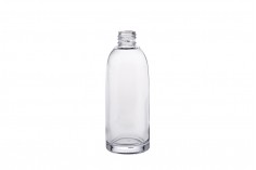 100ml transparent glass bottle with PP20 finish