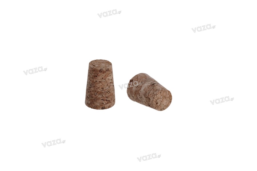 Cone natural cork with dimension 28x20/15 mm - f 17 (PP24/PP25)