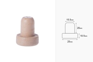 Liège de silicone synthétique F 15.5-2