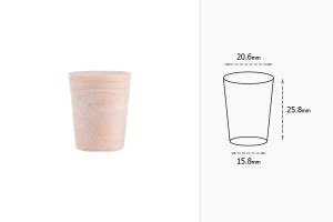 Liège conique en silicone aux dimensions 25,8 x 20/15,8 mm - pour F 18-imazh_dimensione