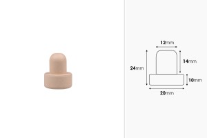 Synthetischer Korken aus Silikon F12-2