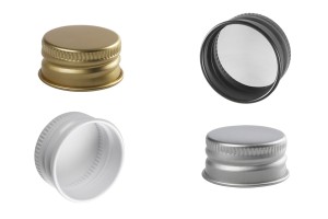 Bouchon en aluminium pré-vissé aux dimensions 27,5 X 15 (PP28) avec revêtement-εικόνα_διαστάσεις