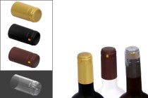 Capsule 30,5 x 60 mm thermorétractable pour bouteille de vin avec col jusqu'à 30 mm Capsule 30,5 x 60 mm thermorétractable pour bouteille de vin avec col jusqu'à 30 mm
