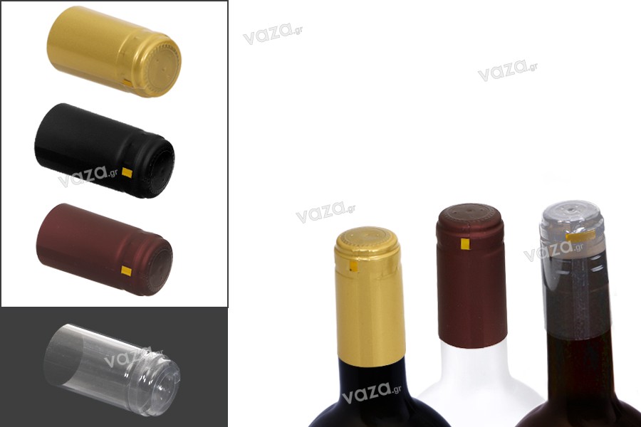 Schrumpfkapseln 30,5x60 mm für Weinflaschen mit Flaschenhals bis 30 mm