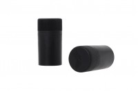 30x60 plastic cap, black safety lock for stelvin bottles