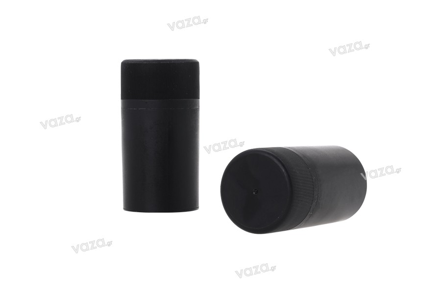 Καπάκι 30x60 πλαστικό, μαύρο με ασφάλεια ειδικό για μπουκάλια stelvin