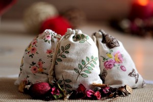 Stoffsäckchen in verschiedenen Mustern 100x140mm - 50 Stücke-εικόνα_σύνθεση