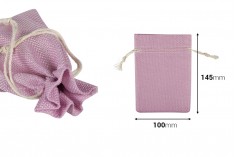 Fabric pouch 100x145 mm with drawstring