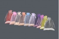 Pouch made of organza 100x150 mm in a variety of colors - 100 pcs