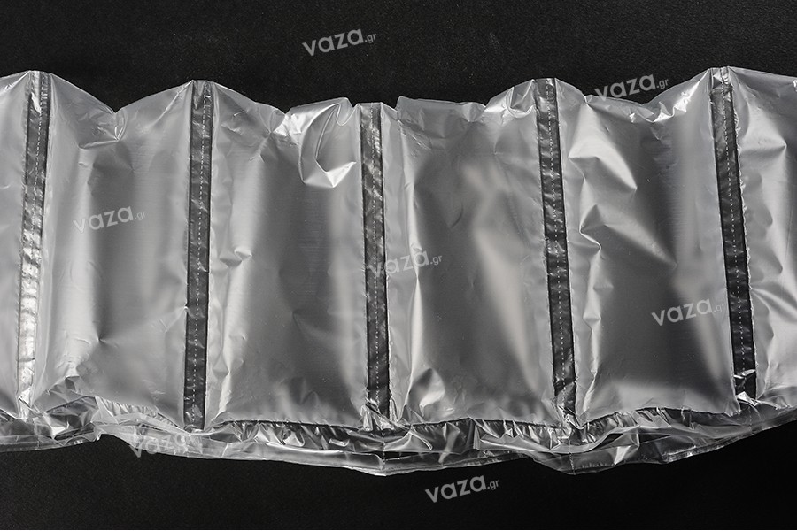 Φουσκωτό προστατευτικό μαξιλάρι αέρα (air pillow film) 20x10 cm. Πωλείται σε πακέτο 198 τμχ με συνολικό μήκος 17 μέτρα