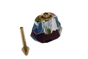 Shishe kristali 10 ml me kapak dhe gjilpërë kristali-εικόνα_διαστάσεις