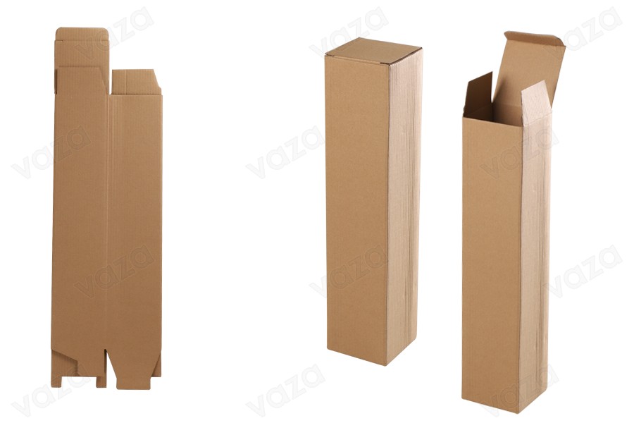 Kraftpapierbox 82x80x372 mm - 20 Stück-produktbild