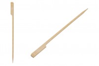 Ξυλάκια - καλαμάκια bamboo 180 mm με λαβή για catering και εδέσματα - 200 τμχ 