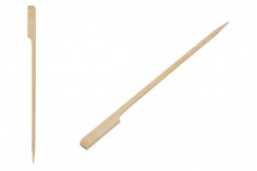 Sticks - 180 mm bamboo straws with handle for catering and dishes - 200 pcs