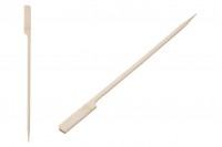 Sticks - 200 mm bamboo straws with handle for catering and dishes - 200 pcs