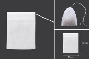 Sachets de thé 70x90 mm - 100 pièces-εικόνα_διαστάσεις