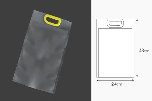 Packaging bags 23.5x42.5 cm with handles - 10 pcs-2