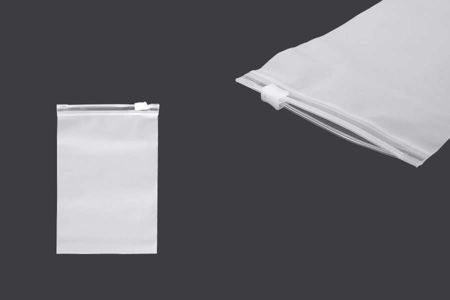 Plastic zip lock bags 100x150mm Slider zipper PE bags
