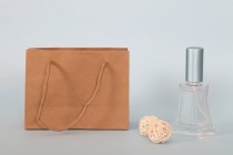 Geschenkbeutel Papier Kraft - Kordel 5 mm 144x60x110